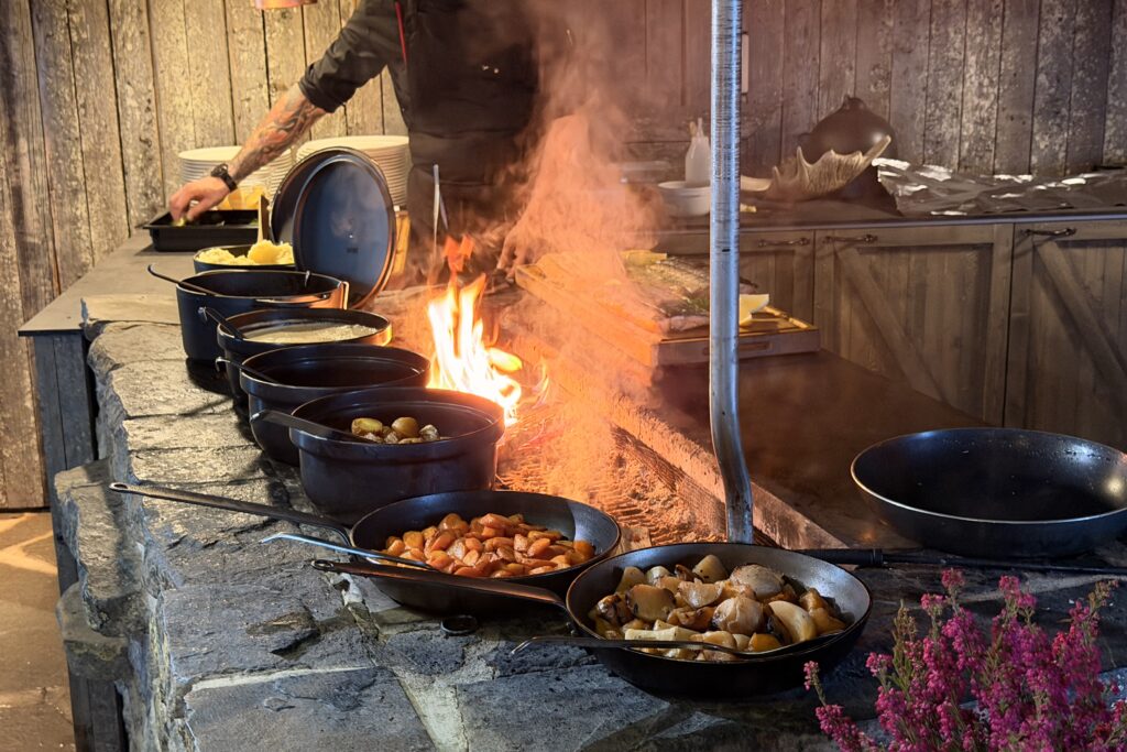 Kammi dinner - Kaunispään Huippu, Saariselkä-49
